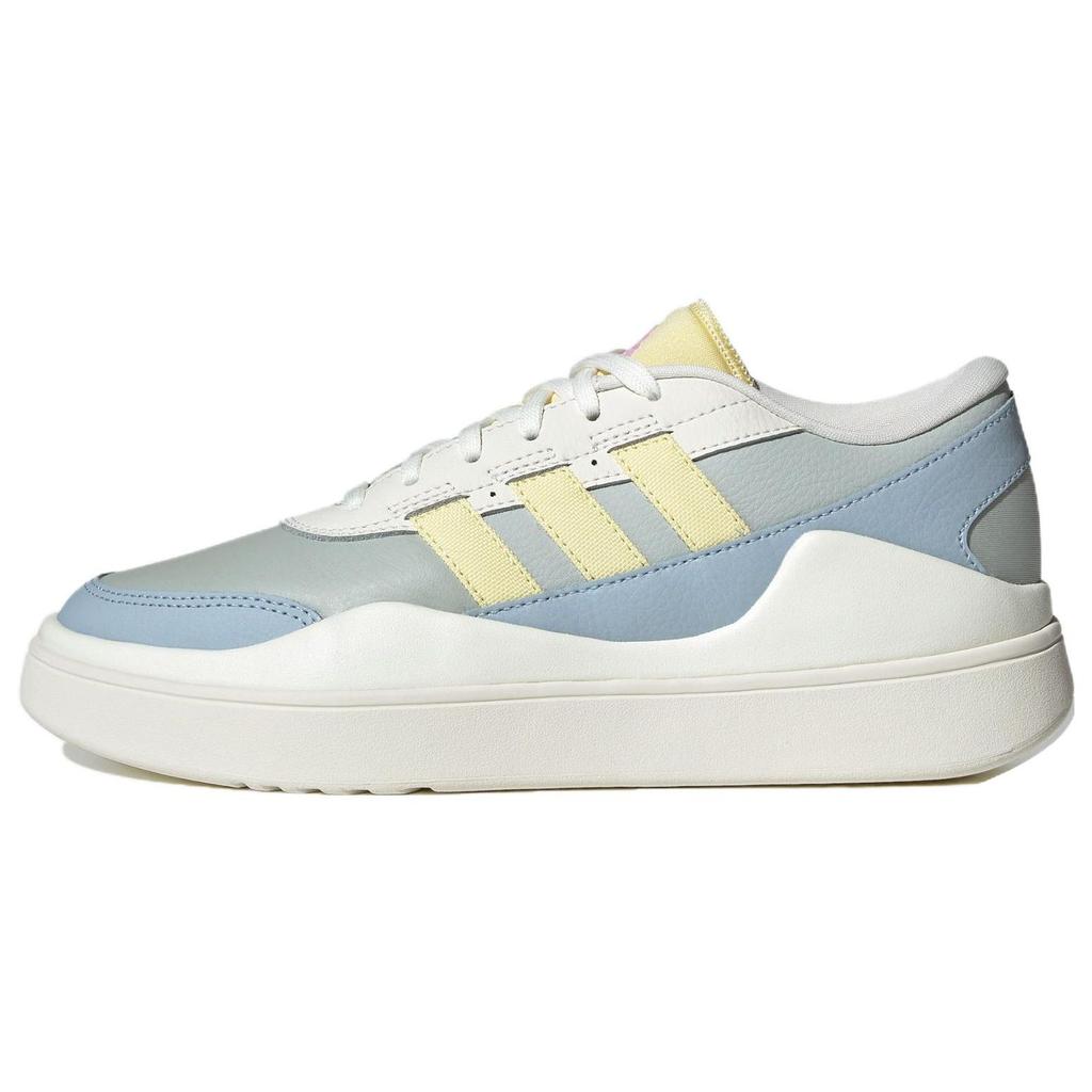 Adidas Osade Tennis Sports Comfortable Versatile Non-Slip Durable Low-Top Lifestyle Casual Shoes Women Casual Shoes Yellow Blue Gray IG7331