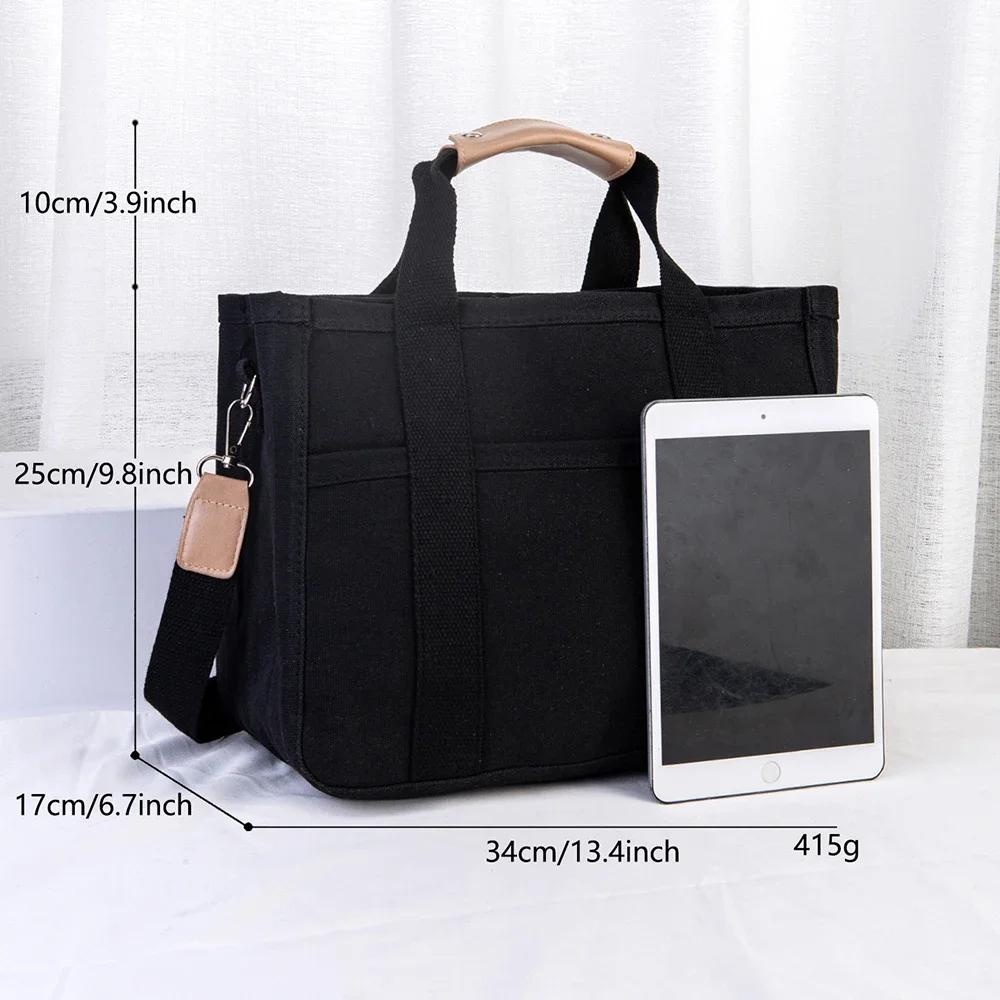 Korean Instagram Mommy Bag Fashionable Multi Functional Mother And Baby One Shoulder Crossbody Bag Canvas Baby Carriage Tote Bag