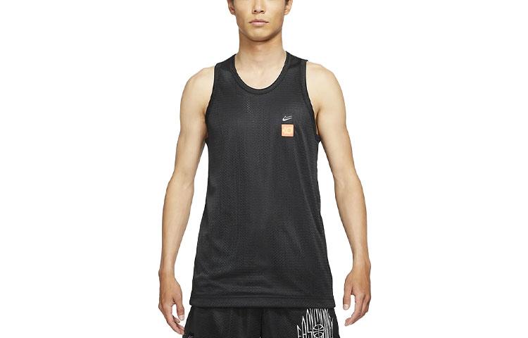 Nike Tank Tops Men's Black Crew Neck Moderate Straight Fit CV2408-010