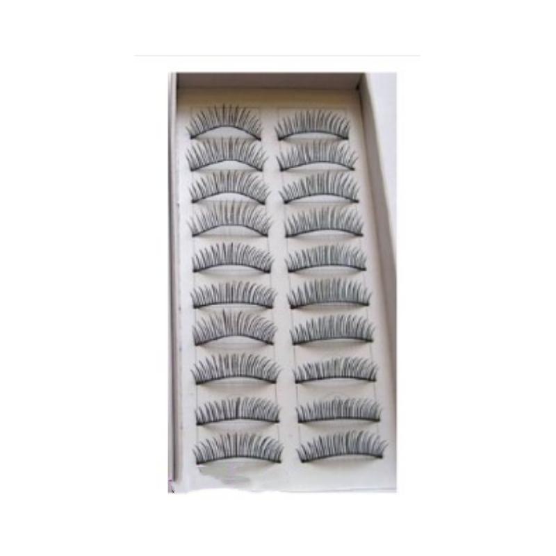 

Десять пар накладных ресниц натуральные мягкие трехмерные ресницы