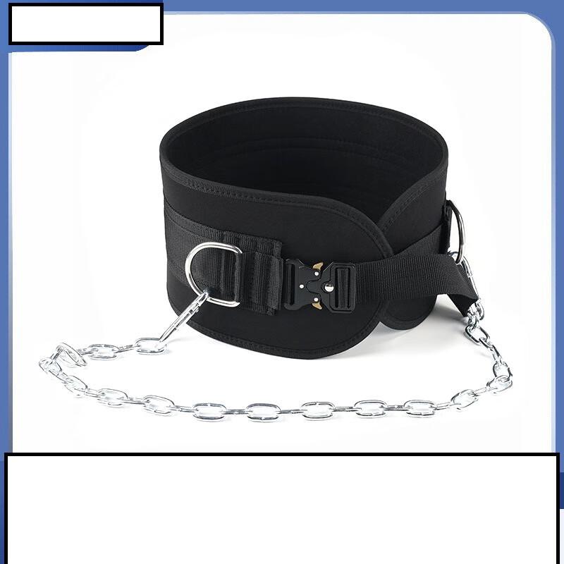 

Adjustable Weightlifting Dip Belt with Steel Chain