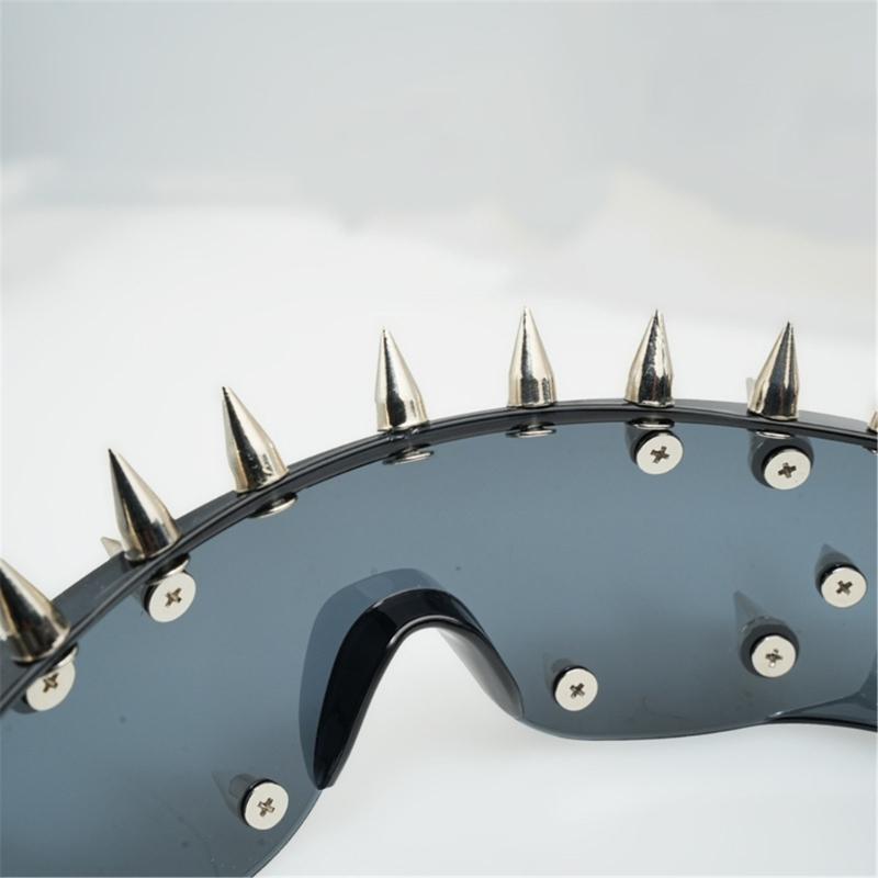Zonnebril met Spikes Lichtgewicht PC Frame Outdoor Modeaccessoires