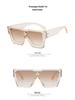 2022 Rhinestone Trend Large Frame Women's One-Piece Sunglasses