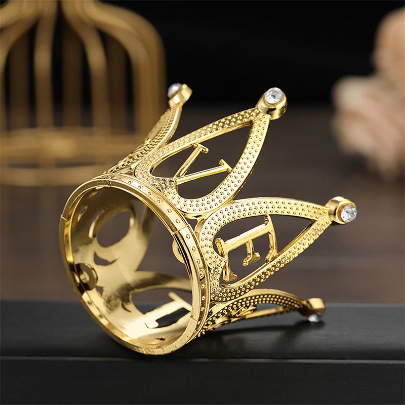 Mini korunní princezny diadémy Romantická girlanda Dětské ozdoby do vlasů Svatební dekorace Šperky do vlasů