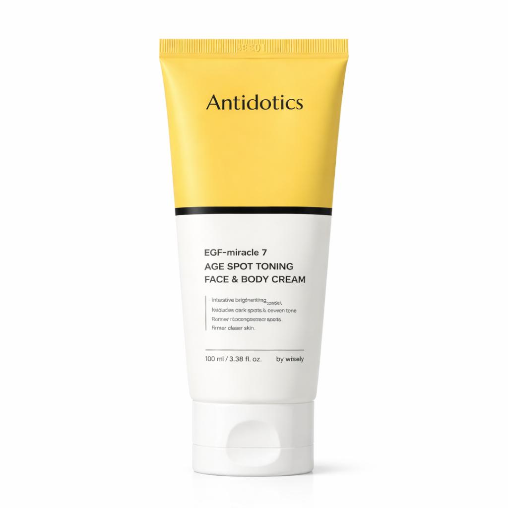 Wisely Dark Spot Toning Face & Body Cream Brightening & Moisturizing Care 100ml x 2 Set