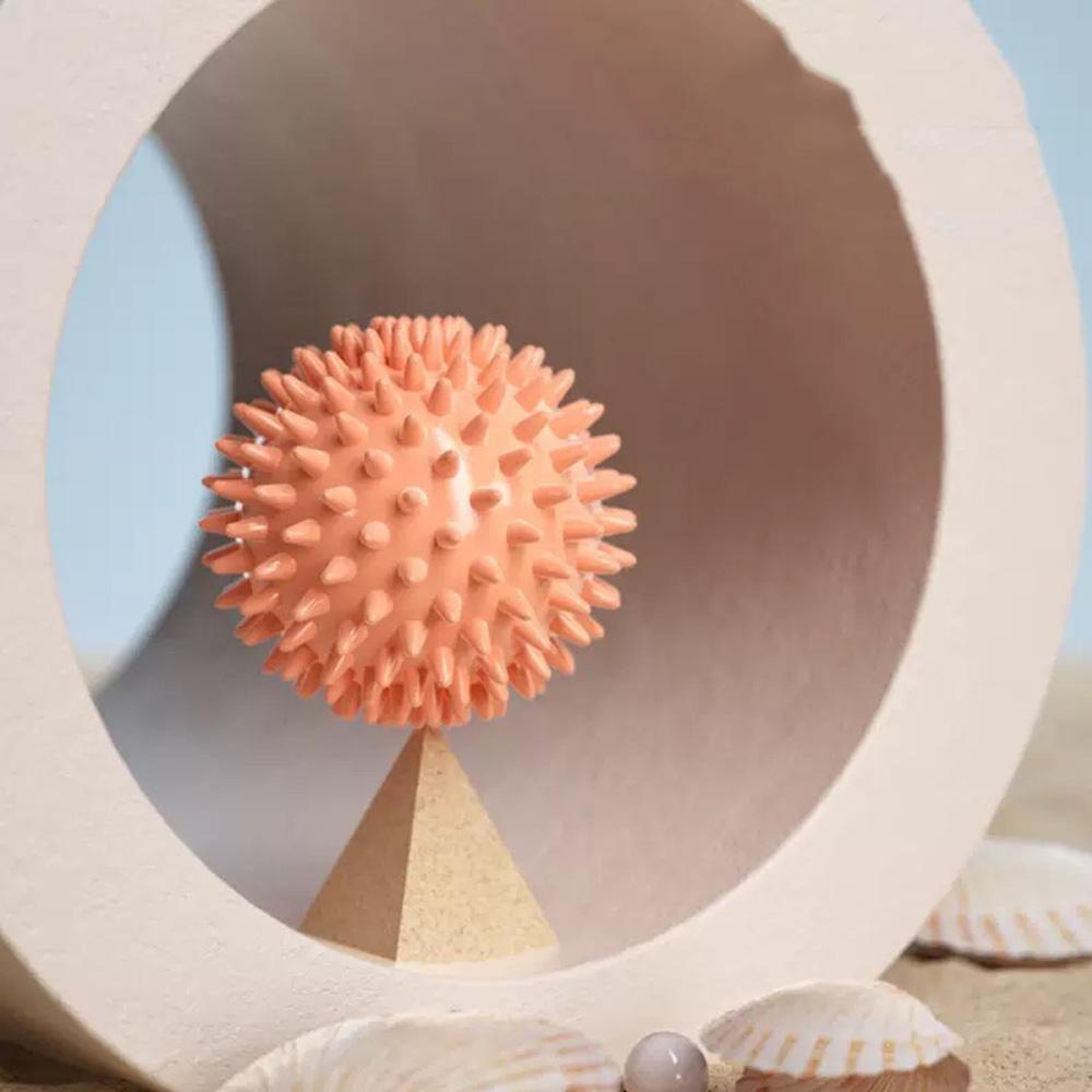 4PCS/2PCS/1PC hedgehog massage ball, PVC spine massager, used for full body stimulation, durable fitness and sports accessories