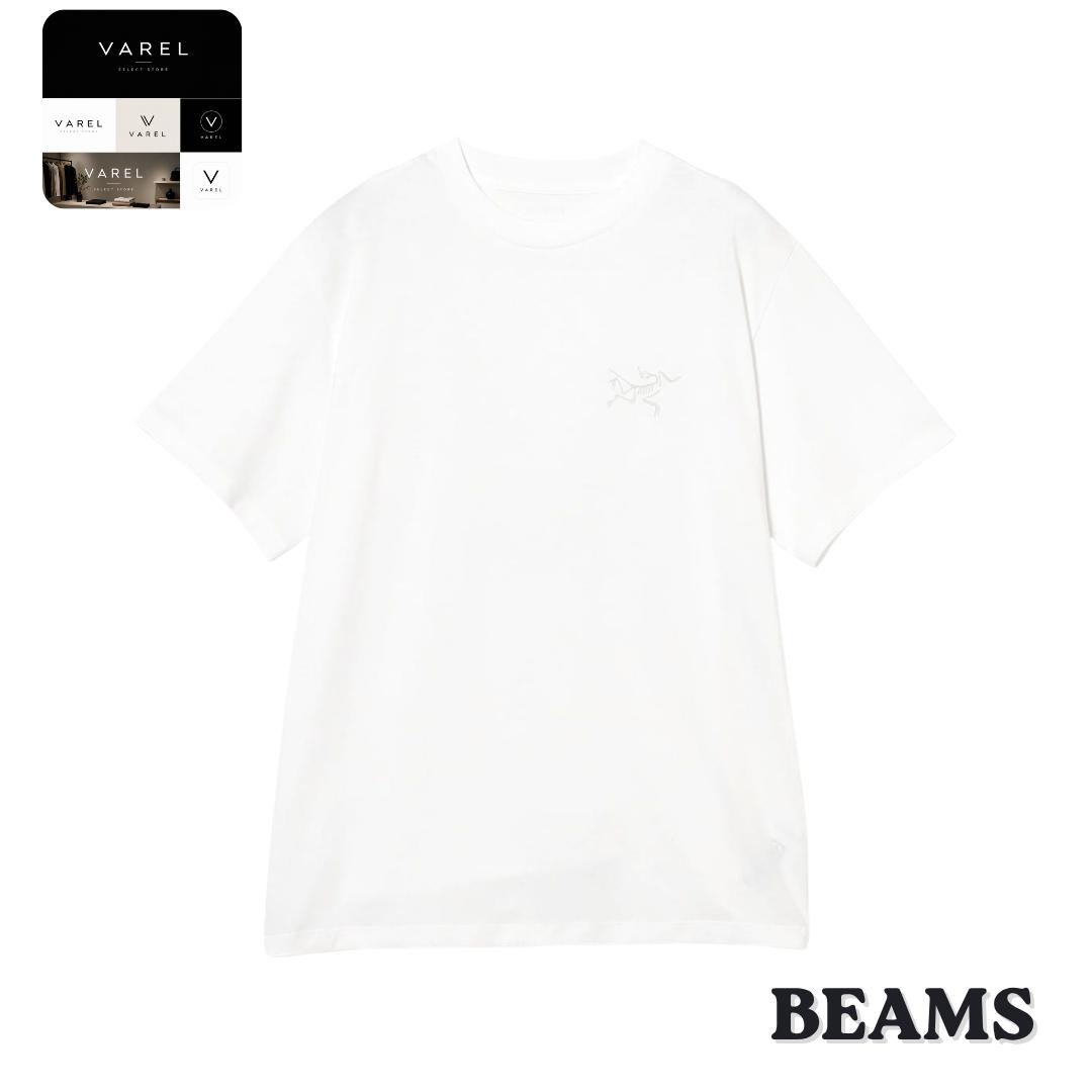 BEAMS ARC TERYX Kragg SL Cotton SS T-Shirt White Light BEAMS Japan M