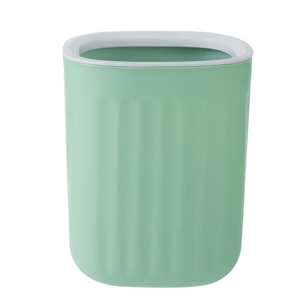 Desktop Trash Can Pressure Ring Simple Mini Rubbish Can Fashionable Rubbish Bin for Dormitory