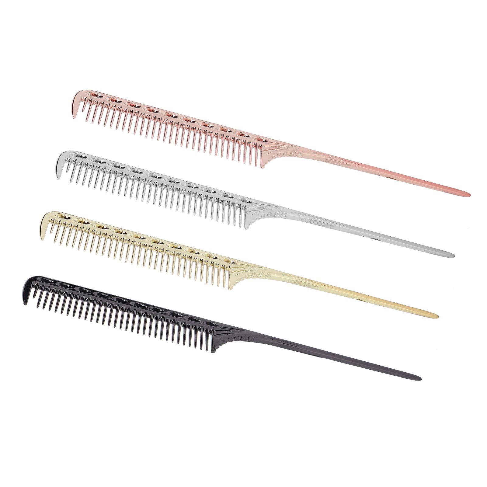 Rattenschwanz-Kamm Aus Aluminium | Friseur-Styling-Kamm | 22,5 Cm | Für Salon & Privatgebrauch