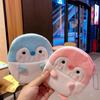 Casual Ladies Gift Key bag With keychain Penguin Mini Wallet Coin bag Earphone Bag Coin purse