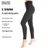1.5mm OUZO Scuba Diving Suit Set - Unisex Long Sleeve, Cold & Sun Protection, Two-Piece for Surfing & Diving