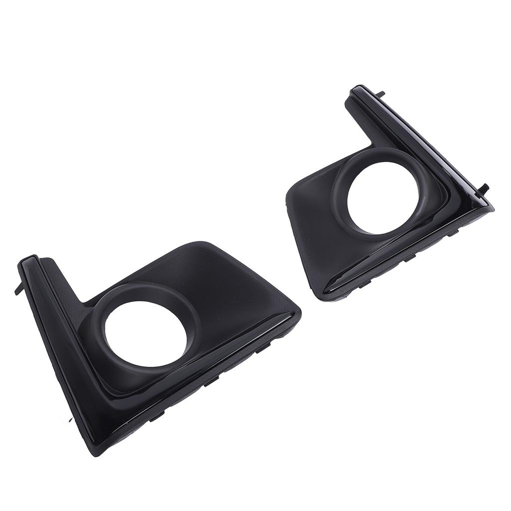 1 Pair Front Bumper Fog Lamp Bezel Cover 57731FJ430 Glossy Black Fog Light Cover Trim Grille for Crosstrek GP Facelift