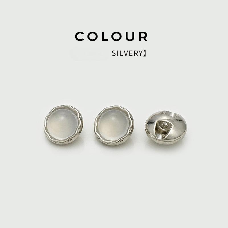 10pcs Colorful Shank Buttons 21/25mm Round Plastic Shank Buttons Coat Buttons DIY Clothes Sewing Accessories