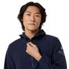 Trainingskleding WATERAFSTOTEND STRETCH GEWEVEN HOODIE MIDNIGHT 3XL [ASICS]