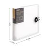 Transparent Color Plastic Disc CD Case DVD Holder Wallet Storage Bag Organizer Cover Bag Box CD DVD Album Box Cases With Buckle