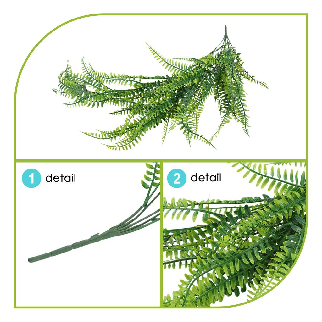 93cm Artificial Hanging Rattan Green Party Plants Restaurant Waterproof Wedding Boston ferns Decor New Practical