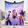 Huntrxx: Neon Warriors Blanket Durable Comfort Great for Picnics Bedding Seaside All-Season Use Warmthful Decor