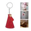 20 Pieces DIY Acrylic Keychain Blanks Megaphone Shaped Acrylic Key Ornaments