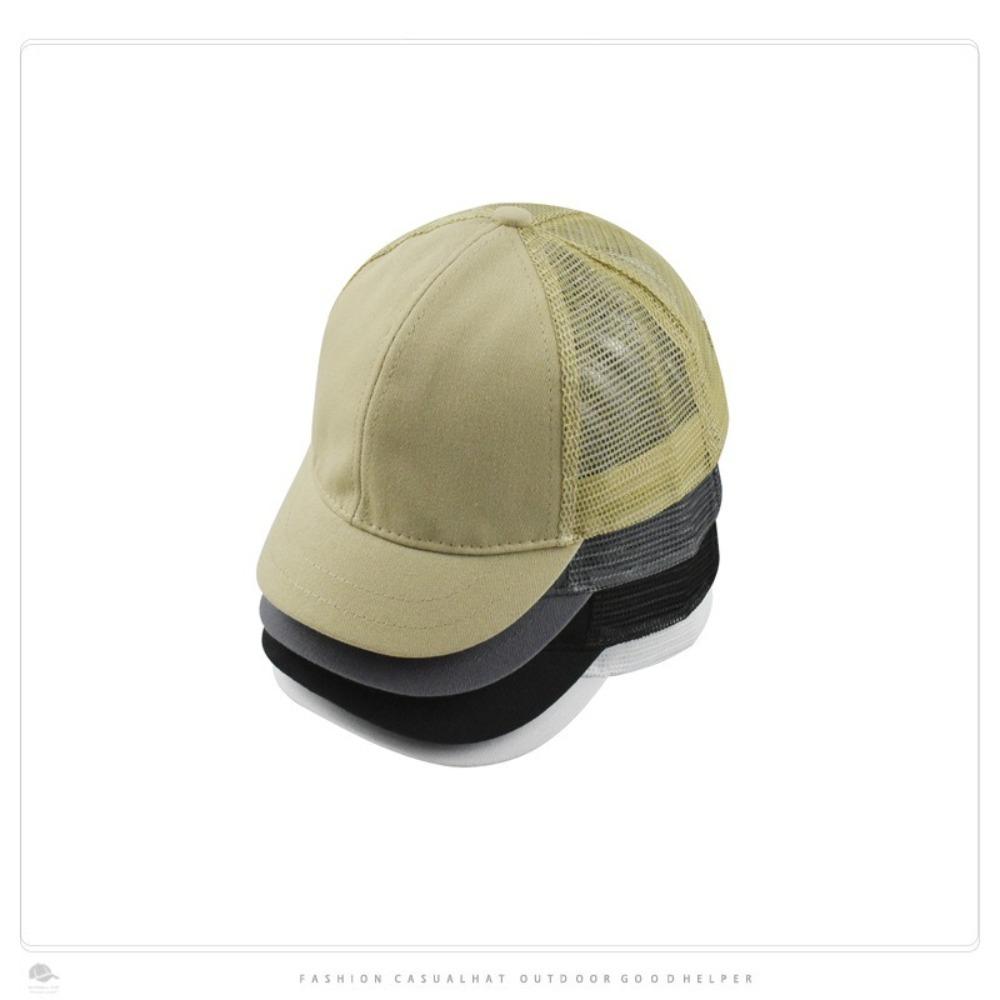 Mesh Baseball Cap Breathable Dad Hat New Peaked Cap  Unisex