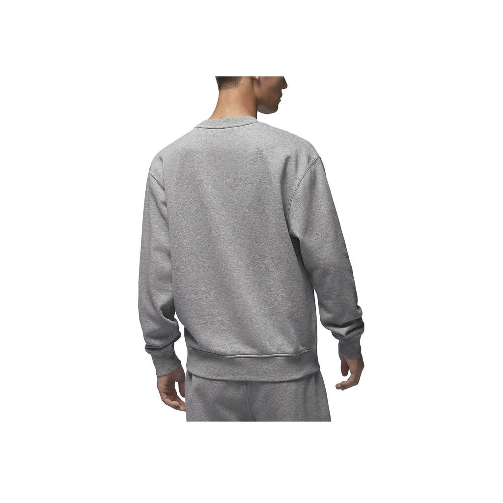 Nike Loop-Back Fleece Crewneck Sweatshirt Men Tops Grey FQ1865-091