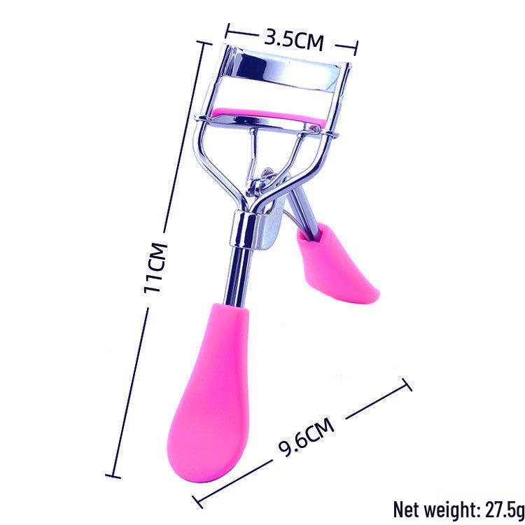 Colorful Korean Wide-Angle Eyelash Curler - Portable Beauty Tool for Women
