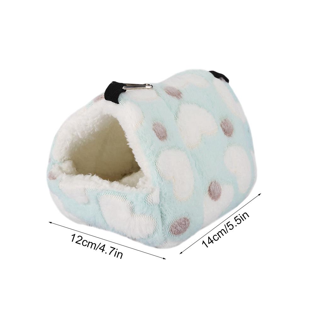 Winter Warm Soft Pet House Cage Bed For Hammock Squirrel Totoro Rabbit