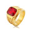 2026 Personalized Vintage Gold Ssangyong Gemstone Men's and Women's Rings, Jewelry Party Accessories