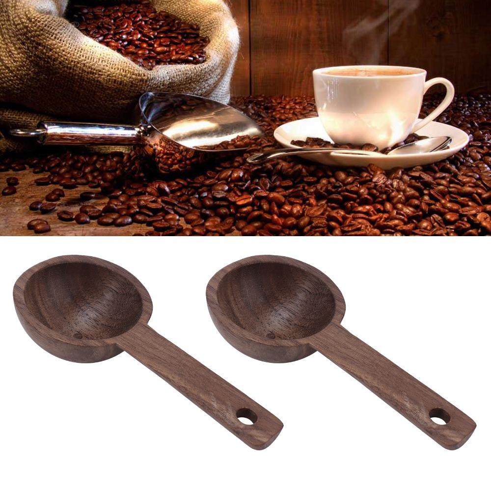 Wooden Measuring Spoon Elegant Walnut Teaspoon Coffee Accessories Wooden Spoon  Coffee Brewing