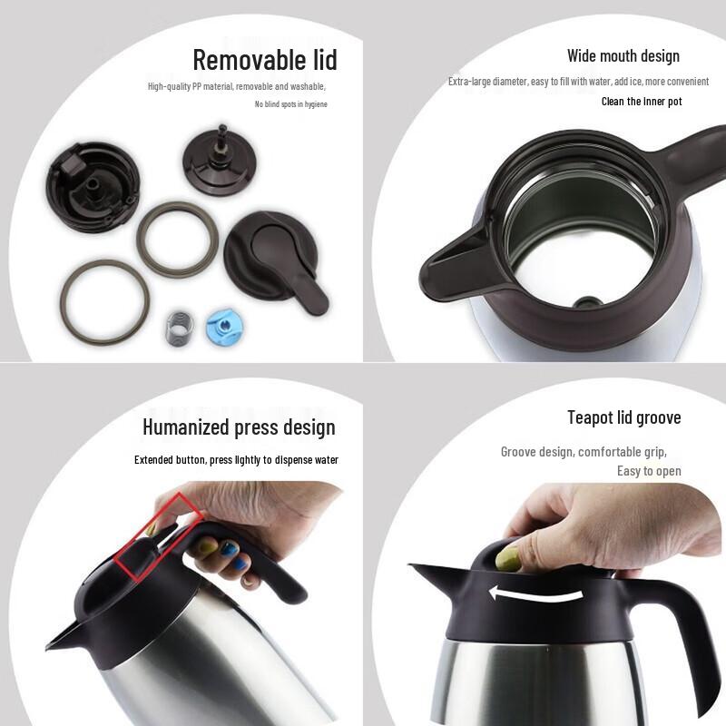 Thermos 1.5L 304 Stainless Steel Vacuum Flask