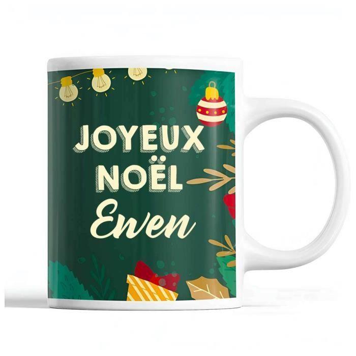 Mug - Ewen Vert - Christmas Gift - Printed Front/Back - Dishwasher Safe
