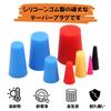 NASSIA Silicone Rubber Tapered Plugs, 60 Pieces, High Temperature Resistant, 8 Sizes