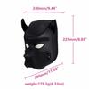SM Mask Goods Dog Mask Full Face Dog Full Head Restraint Mask Dog Shape Eyes Open Mouth Type Masked Slave Kigurumi Costume Cosplay Party Costume Women