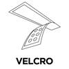 Velcro sandpaper 115 x 230 mm, K80, 5 pcs., with holes