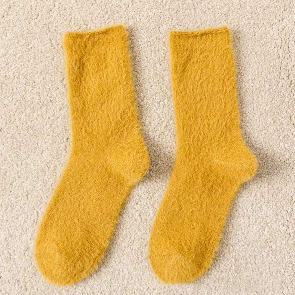 Winter Warm Snow Socks Seamless Velvet Sleep Socks Gift Stockings