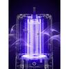 Mosquito fumigator, mosquito repellent for home. Portable insect lamp trap, electric fly swatter, purple