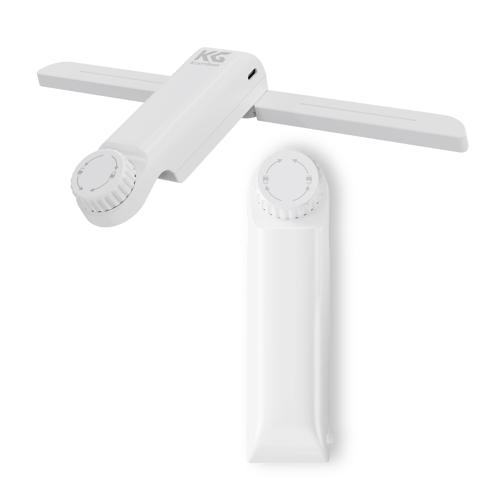 

KraftGeek Music Stand Light Compatible with KraftGeek Bravo Music Stand 2 Levels of Dimming Screw Mount Adapter White 1/4 білий