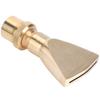 Brass Narrow Fan Jet Water Fountain Nozzle Spray Head Adjustable Pond SprinklerG1 Male Thread
