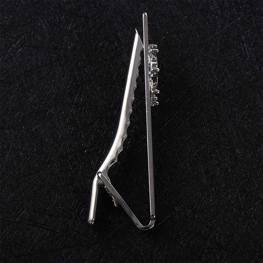 Tie Pin Fashion Jewelry Gift Men Necktie Buckle Necktie Bar Clasp Rudder Tie Clip Clasp Clip