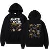 Rocky Amaze Amaze Amaze Project Hail Mary Libro Felpe Divertenti Uomo Donna Moda Umorismo Streetwear Felpa Felpa Comoda Oversize