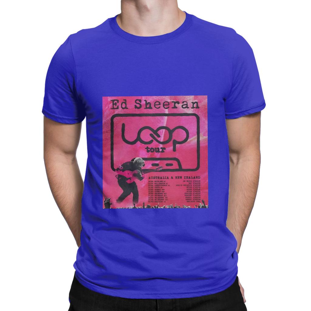 Ed Loop Tour Australia NZ 2026 Concert Funny Graphic 100 Cotton TShirt EEd Sheeran Tees Tops For Unisex
