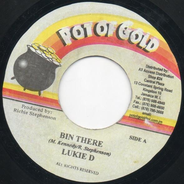 

7inch Record LUKIE D - Bin There NONE Pot Of Gold Jamaica Reggae, Ska & Dub Used