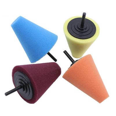 Car Hub Buffing Sponge Pad Detailed Scratch Polishing Buffing Foam Sponge Pad Used for Electric Drill for Car Tire Hub Care