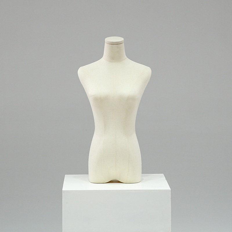 Korean Style Female Half-Body Desktop Mannequin Display Stand for Women s Clothing