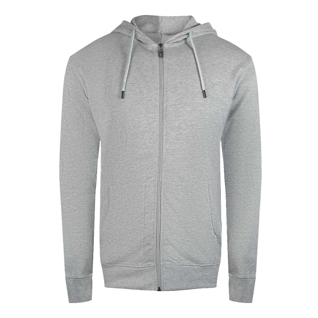 Cavalli Class Mens Floral Logo Full Zip Hoodie