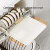 YouShu Kitchen Cabinet Pull-Out Dish & Bowl Organizer