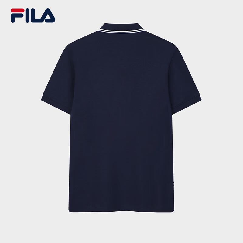Fila Men's Elite Knit Short Sleeve Polo Shirt