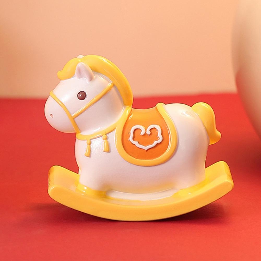 

Resin Zodiac Horse Figurines Cute Horse Figures Ornament New Year Gift