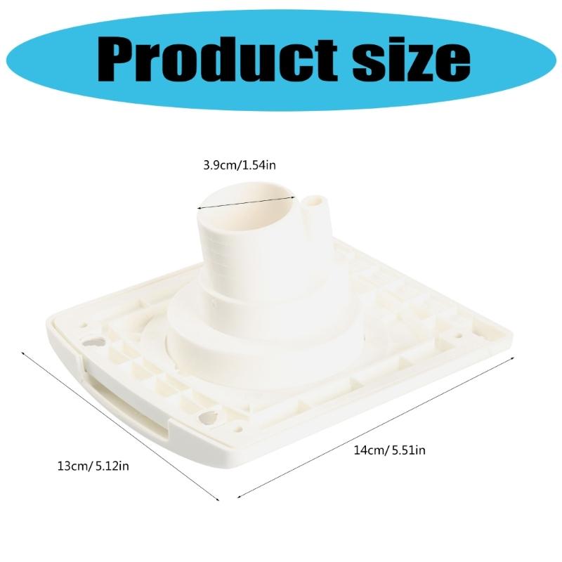 Weather Resistant ABS Travel Trailer Campers Water Filler Lid With Quick Connect Interface And UV Resistant Construction