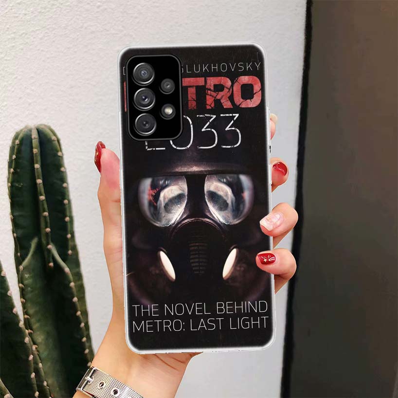 Metro 2033 For Samsung Galaxy A17 A16 A15 A14 A13 A56 A55 A54 A53 Phone Case A36 A35 A34 A33 A26 A25 A24 A23 A05S A04S Galaxy A1
