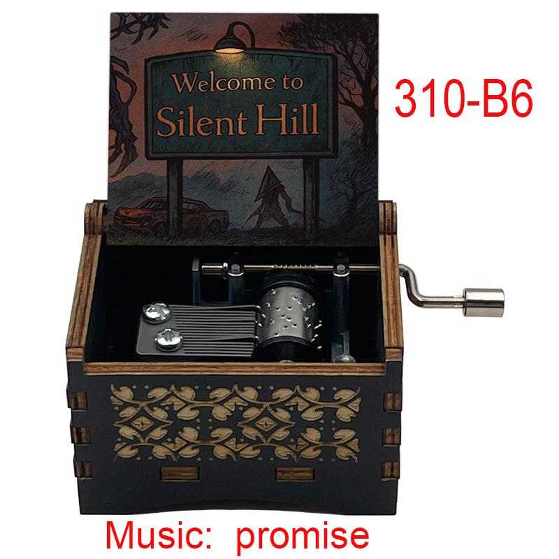 Spiel Silent Hill Hintergrundmusik Versprechen Angepasste 18-Ton-Musikdose Raumdekoration Ornamente Feiertagsgeschenke für Freunde 3